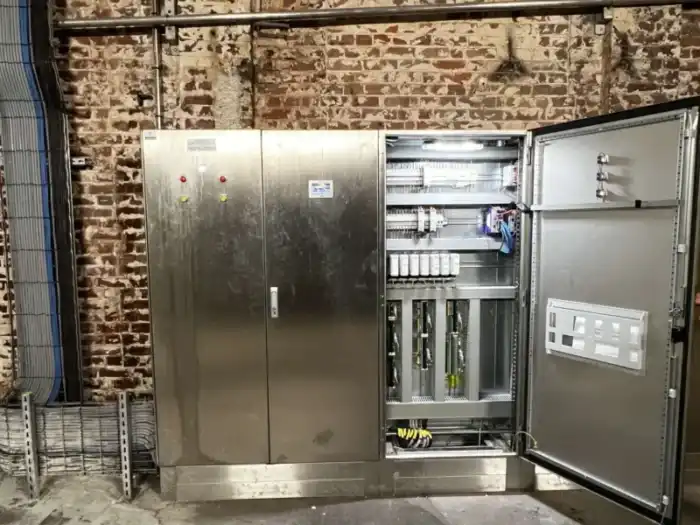 Armoire automate inox industrielle intégrée chez Cargill Haubourdin par bureau d études