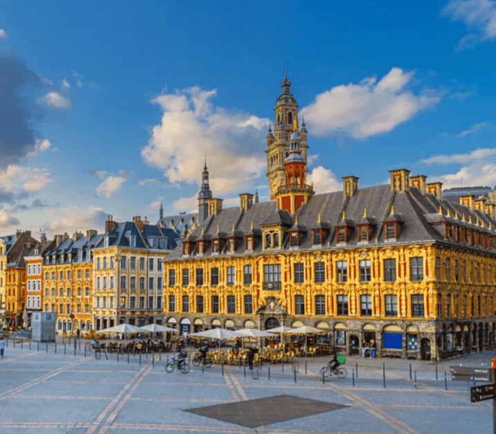 Lille, zone d'intervention du bureau d'études électrique Flandre Systèmes dans la métropole lilloise